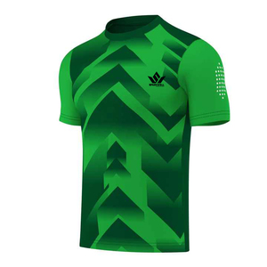 เสื้อเจอร์ซีย์กีฬาผู้ชายสีเหลือง แขนสั้น คอกลม ระบายอากาศได้ดี ผลิตจากโพลีเอสเตอร์ พร้อมพิมพ์ชื่อทีมด้านหน้า ทรงพอดีตัว เหมาะสำหรับฤดูร้อน - Product Image 3