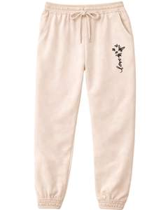 Ensemble jogging pour femme, sweat-shirt à capuche et pantalon en molleton imprimé papillon, style streetwear décontracté pour l'hiver - Product Image 4