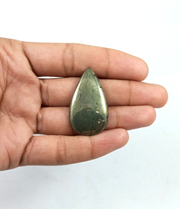 Pyrite naturelle en vrac, formes variées, lisse, pour la création de bijoux, prix usine. - Product Image 5