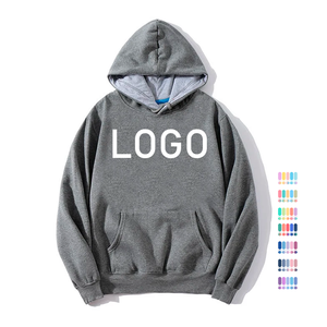 Sweat à capuche d'hiver pour homme, personnalisé avec logo, 100 % coton molletonné, coupe oversize, imprimé, zippé, sans cordons, vente en gros - Product Image 6