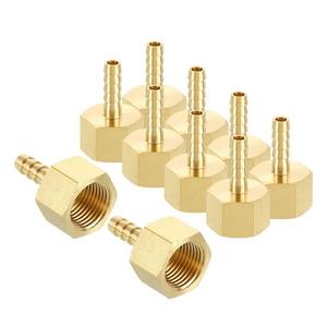 Conector de latón para manguera, adaptador NPT macho de 1/2 pulgada, cabeza hexagonal forjada, baja presión, equivalente a OEM/ODM para suministro de agua en plomería - Product Image 4
