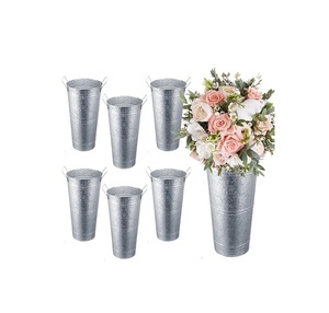 Florero de Aluminio Único con Marca Privada, Adorno Decorativo para el Hogar, Elegante, Duradero y Ligero, Diseño para Centro de Mesa - Product Image 6