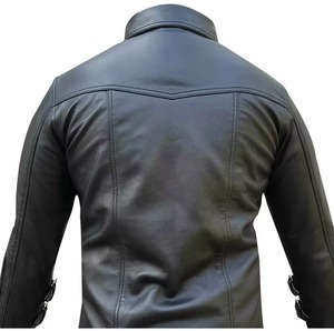 Camisa de Manga Larga de Tela Texturizada, Corte Entallado, Algodón, Color Azul Rey, Formal, Elegante para la Noche - Product Image 3