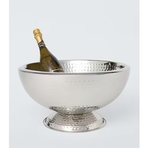 Enfriador de Vino de Acero Inoxidable, Tazón Enfriador para Fiestas y Bares, Resistente al Óxido, Clásico, Nuevo, Utensilios de Bar, Enfriador de Vino de Acero Inoxidable - Product Image 2