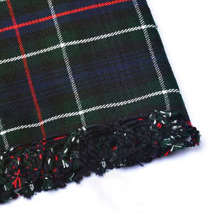 Tartán Escocés Tradicional del Clan Mackenzie de 16 oz, Diseño a Cuadros, Acrílico Premium, Lana Cálida, OEM ODM - Product Image 2