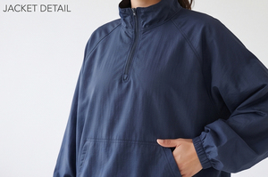 Women Baggy Trackusit Loose Fit Polyester Full Sleeve Half Zipper Front Pocket Wide leg <b>Pant</b> Casual Sports Wear Autumn Wear Set - Product Image 6