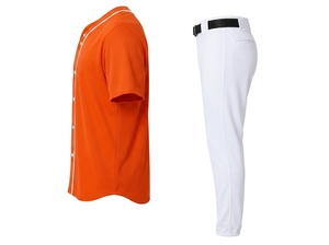 Customizable <b>Baseball</b> Sports Uniform <b>Set</b> Moisture Wicking Jersey and Comfortable Team Pants - Product Image 3