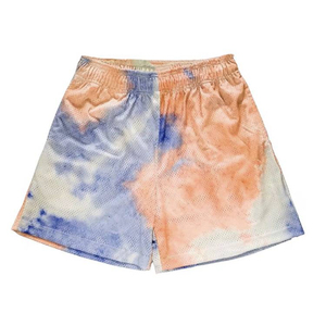 Nuevos Pantalones Cortos Deportivos Casuales de Verano Personalizados, Holgados, para Correr, de Algodón, Transpirables, de Secado Rápido, con Malla de Color Mixto - Product Image 1