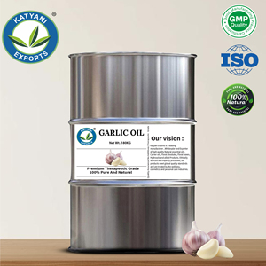 Emballage personnalisé et marque privée, huile essentielle d'ail 100% pure, distillée à la vapeur, qualité thérapeutique supérieure, provenant d'Inde - Product Image 3