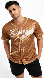 Camiseta de Béisbol Sublimada Moderna, de Manga Corta, Absorbente de Humedad, con Nombre de Equipo Personalizado, para Entrenamiento Unisex, Moda Urbana - Product Image 5