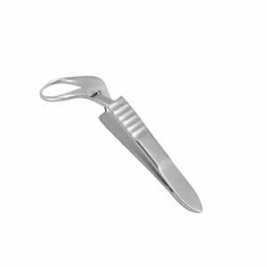 Pince à drap Jones 7,5 cm à pointe acérée en acier inoxydable allemand 420, forceps chirurgical - Product Image 2