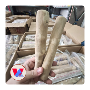 BEST SELLER - Mordedor de Madera de Café Sostenible para Perros, Hueso de Madera Resistente para Masticadores Agresivos y Entretenimiento Canino - Product Image 1