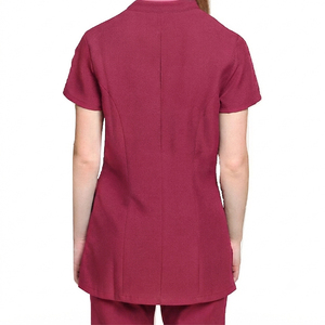Uniforme de Trabajo para Mujer, Estilo Túnica, Color Rosa, para Spa, Peluquería, Salón de Belleza, Uniformes Médicos para Masajes, Terapeutas de Uñas, Clínicas Dentales y Doctores - Product Image 2
