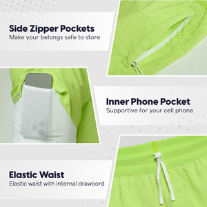 Shorts pour hommes sur mesure en toile, séchage rapide, respirants, anti-plis, écologiques, taille mi-haute avec cordon de serrage, pour le basketball et le tennis - Product Image 4