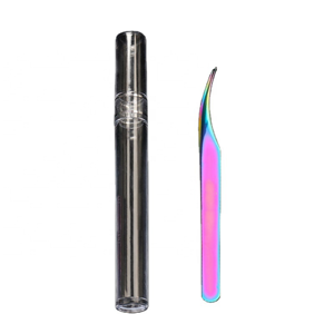 Gold Plated Eyelash Extension Tweezers Stainless Steel Volume Isolation <b>Lash</b> Tweezers Precision Beauty Tool <b>Kit</b> - Product Image 1