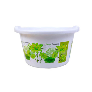 Multipurpose Daisy <b>Plastic</b> <b>Tub</b> Injection Moulded for <b>Bathing</b> and Storage - Product Image 1