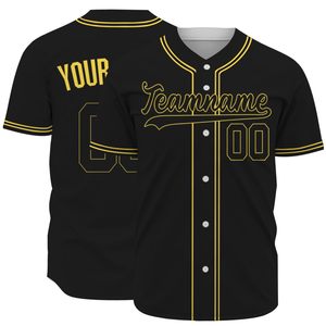 Hot Selling Unique Design Baseball Jerseys Sublimation Printed Team logo Name Number Fashion Baseball Shirt for Men Jersey - Product Image 1