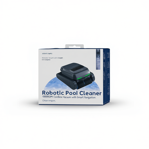 Nettoyeur de piscine robotisé 10000 GPH sans fil, aspirateur humide et sec sans sac avec navigation intelligente contrôlée par application pour piscines hors sol - Product Image 2