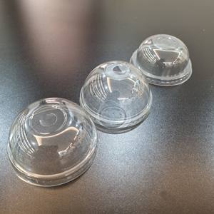 Tapas de plástico PET PP de 90mm, 93mm, 95mm, 120mm, tipo domo y planas, para vasos de plástico con tapa, transparentes, precio económico, gran venta del fabricante. - Product Image 1