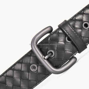 Cinturón de cuero para hombre, hebilla de moda, cintura de cuero genuino de vaca de alta calidad para hombre, cinturón para hombre, diseño de hebilla personalizado - Product Image 6