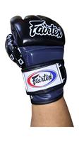 Gants de MMA unisexes en cuir véritable Fair Tex à demi-doigts, personnalisables, de haute qualité, imprimés, légers, pour l'entraînement en extérieur