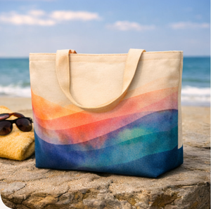 Custom logo heavy duty 12oz cotton <b>canvas</b> <b>tote</b> Long handle and gusset Printed <b>tote</b> bag Cotton shopping bag - Product Image 2