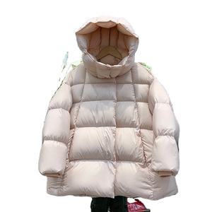 Nueva moda para mujer, chaqueta acolchada con cuello levantado, abrigo de pato blanco recatado, ropa de abrigo transpirable, técnica estampada, invierno cálido para mujer - Product Image 3