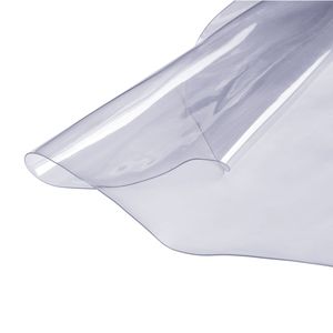 Tovaglia Protettiva Impermeabile in PVC Spesso 1,5 mm, Trasparente, 460 x 1232 mm, per Sala da Pranzo e Mobili - Product Image 1