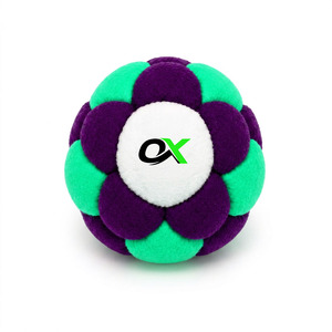 Oxva Industries Custom <b>Hacky</b> <b>Sack</b> Ball Footbag | Plush & Artificial Leather | Hand-Stitched Juggling Kick Ball - Product Image 6