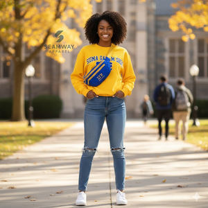 Riñonera Casual de la Hermandad Sigma Gamma Rho, Bolso de Cintura Moderno, Riñonera Cruzada Ajustable, Bolso de Viaje para la Cadera - Product Image 4