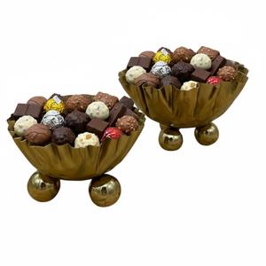 Tazón de Chocolate de Metal Plateado de Primera Calidad a Precio de Fábrica, Diseño Elegante, Decoración de Mesa, Precio Razonable - Product Image 6