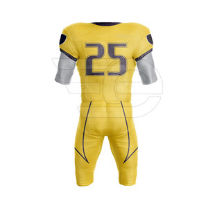 Conjunto de Uniforme de Fútbol Americano Personalizado, Ropa Deportiva de Grado Profesional, OEM ODM, Uniforme de Fútbol Americano - Product Image 3