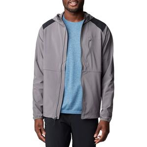 Chaquetas Softshell de alta calidad para hombre y mujer con cuello alto Logotipo personalizado Característica impermeable-Estilo de calle principal - Product Image 2