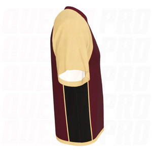 Venta al por Mayor de Camisetas de Lacrosse de Última Tendencia, Diseño Personalizado con Cuello en V, Manga Corta, 100% Poliéster Antibacteriano - Product Image 4