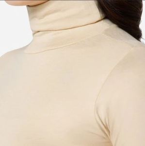 Camiseta térmica de cuello alto, algodón suave, manga larga, ropa interior, top térmico de manga larga y cuello alto, cómoda y acogedora. - Product Image 4