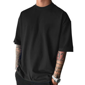 T-shirt Homme Personnalisé de Haute Qualité 180 g/m² Streetwear Coupe Musclée Respirant Vêtements en Gros Lot de Vêtements Mixtes Vêtements en Balles T-shirt Vierge Délavé à l'Acide - Product Image 3