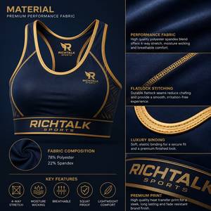 Precio bajo, más vendido, secado rápido, sujetador de sublimación para mujer, servicio OEM, diseño personalizado a precio asequible, hecho en Pakistán. - Product Image 6