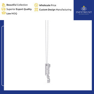 ข้อเสนอสุดพิเศษสำหรับจี้เพชรเลี้ยงในห้องปฏิบัติการ ความใส VVS เงินแท้ 925 งานแฮนด์เมด ในราคาที่แข่งขันได้ในตลาด - Product Image 2