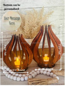 ที่ใส่ชาไม้ไผ่เป็นมิตรกับสิ่งแวดล้อมพรีเมี่ยมเหมาะสำหรับการตกแต่งภายในบ้านที่ยั่งยืนและการทำสมาธิทางจิตวิญญาณ - Product Image 4