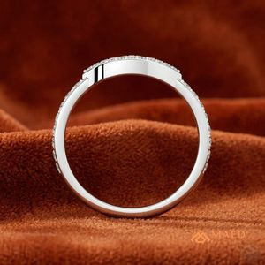 Silver Urban Street Style <b>Eye</b> Shape Engagement <b>Ring</b> for Women Elegant Halo Promise Daily Wear Jewelry <b>Ring</b> - Product Image 5