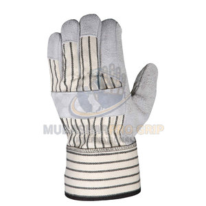 Gants de rigueur canadiens professionnels en cuir antidérapants et résistants à la chaleur, personnalisables pour un usage quotidien - Product Image 4