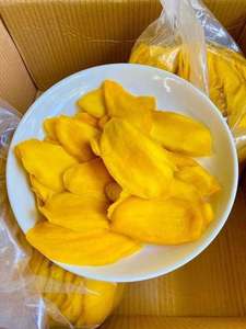 Tranches de mangue séchées AD Process, emballées sous vide, collation de fruits jaunes, emballage en vrac 5-7cm - Product Image 3