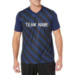 Uniforme Deportivo Sublimado, Camisetas de Fútbol Retro Clásicas Vintage, Jersey de Fútbol Retro Personalizado con Cuello Redondo para Hombre - Product Image 3