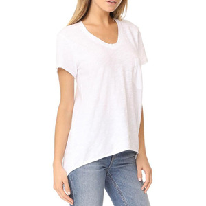 Camiseta de Manga Corta para Mujer, Estilo Dulce, Tejida, Antiarrugas, con Opción de Logotipo Frontal, Precio de Fábrica, Venta al Por Mayor - Product Image 1