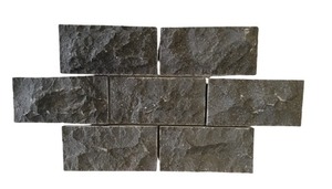 Panneaux de placage en pierre naturelle Obsidian Ridge, feuilles de pierre flexibles pour revêtement mural intérieur et extérieur, usage décoratif - Product Image 4