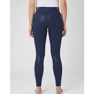 Legging d'équitation pour femme, taille mi-haute, uni, avec impression numérique sur toute la surface, respirant, séchage rapide, léger, en polyester - Product Image 5