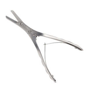 Ciseaux chirurgicaux caplan à double action pour septum, 20 cm, en acier, pour usage nasal hospitalier, approuvés CE, instrument réutilisable - Product Image 2