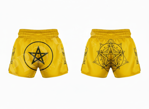 Shorts de boxe en satin 100% polyester sublimé, équipement de Muay Thai, MMA, Kickboxing, taille plus, durables, doux, taille haute, pour hommes - Product Image 3