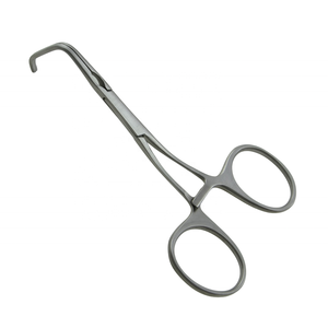 Pinzas Vasculares Pediátricas de Acero Inoxidable Alemán de 105 mm, Instrumento Quirúrgico Manual para un Control Preciso de la Pinza de Vasos Delicados - Product Image 4