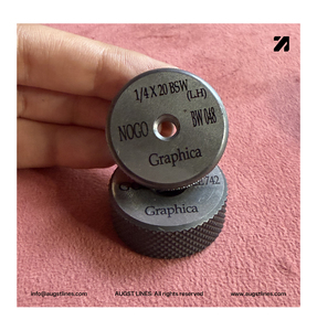 เกจวัดขนาดเกลียวเหล็ก OHNS Steel BSW รุ่น 58-62HRC  วัสดุเหล็กแข็งพิเศษสำหรับอุณหภูมิต่ำ คุณภาพสูง ได้รับการรับรองมาตรฐาน - Product Image 2